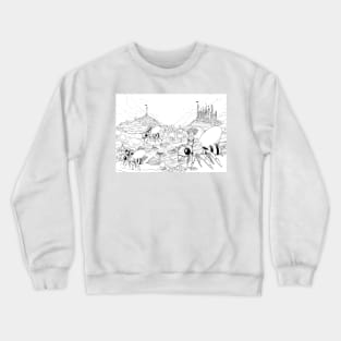 Flight From Capira Crewneck Sweatshirt